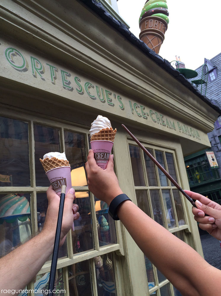 must eat food when vacationing at the wizarding world of harry potter