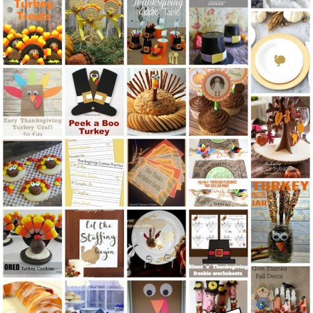 25+ Last Minute Thanksgiving Crafts and Foods
