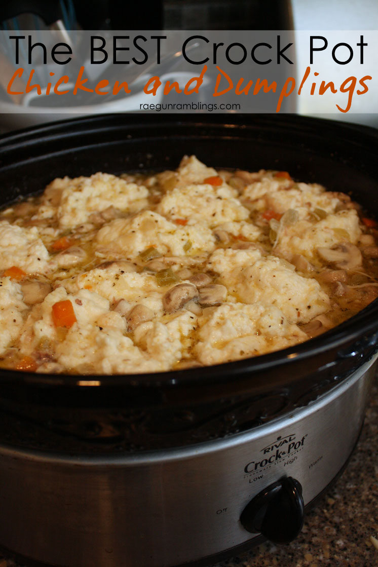  Crock  Pot  Chicken and Dumplings Recipe  Rae Gun Ramblings