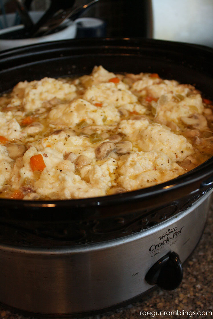Crock Pot Chicken and Dumplings Recipe - Rae Gun Ramblings