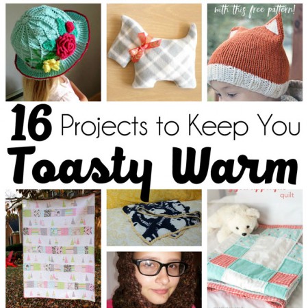 Great DIY projects for colder weather, hats, blankets and more