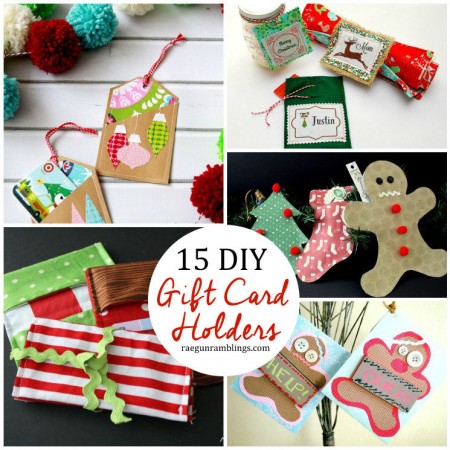 Awesome easy DIY gift card holders for every occasion and recipient