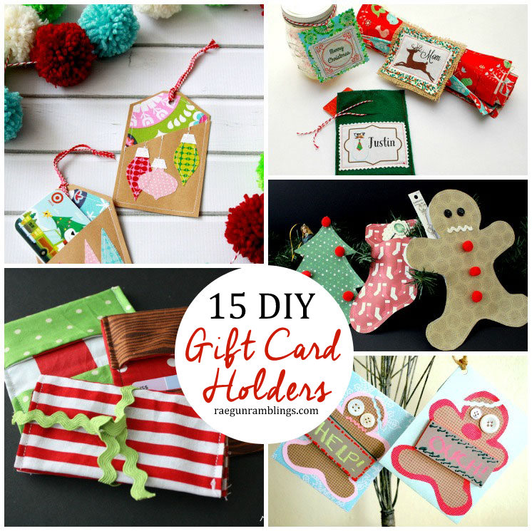 10 gift card holder ideas