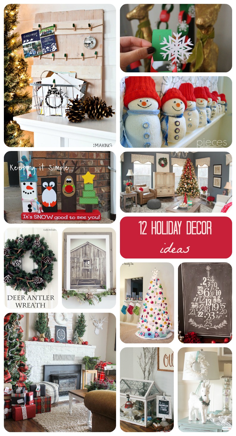 cute and easy holiday decor ideas and tutorials