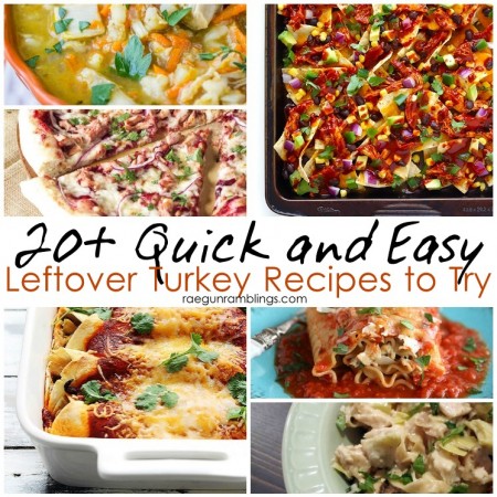 20+ leftover turkey recipes. great for thanksgiving and rotisserie chickens (all fast and delicious)