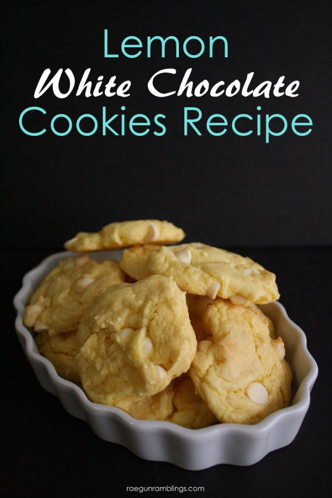 Lemon White Chocolate Cookies Recipe Rae Gun Ramblings