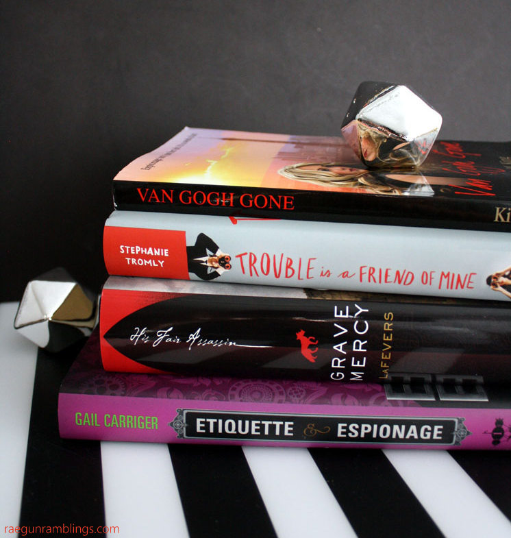 10 awesome spy, detective, and assassin books. Most of these novels are YA but they are fun for older readers too.