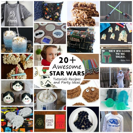 TONS of free star wars ideas. Great recipes party ideas, craft tutorials and more