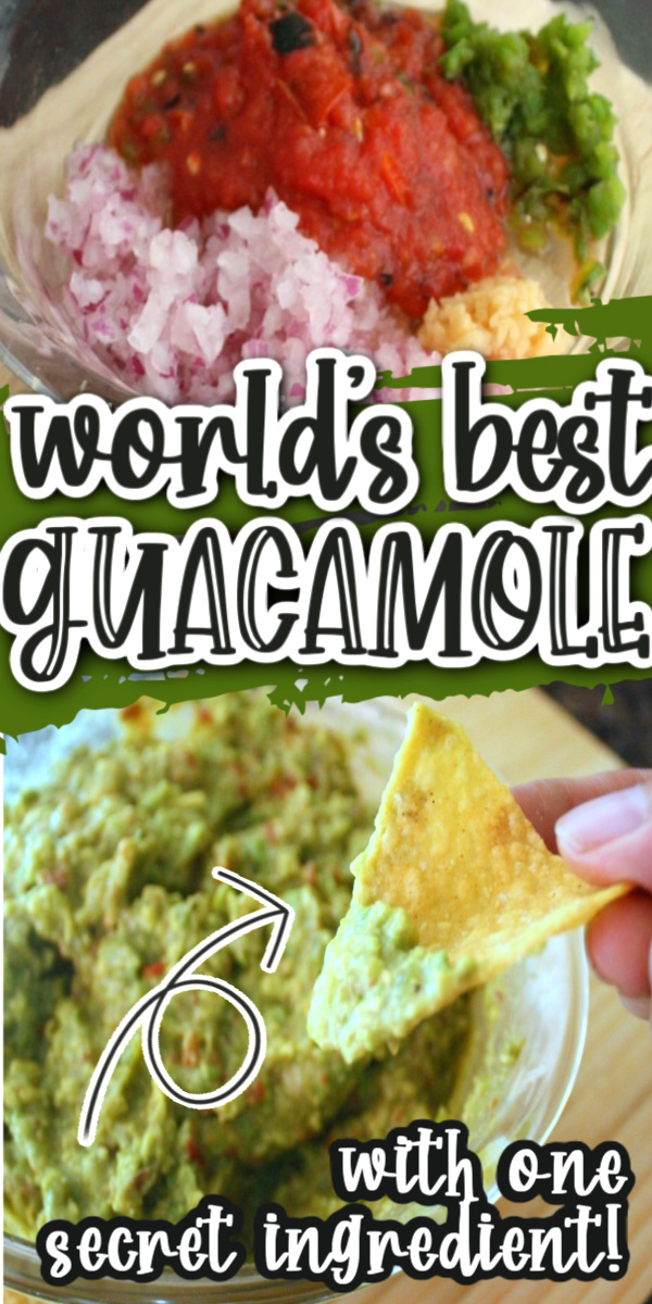 I won't make any other guacamole recipe. This is the best. Simple but the small tricks and tips take it over the top.