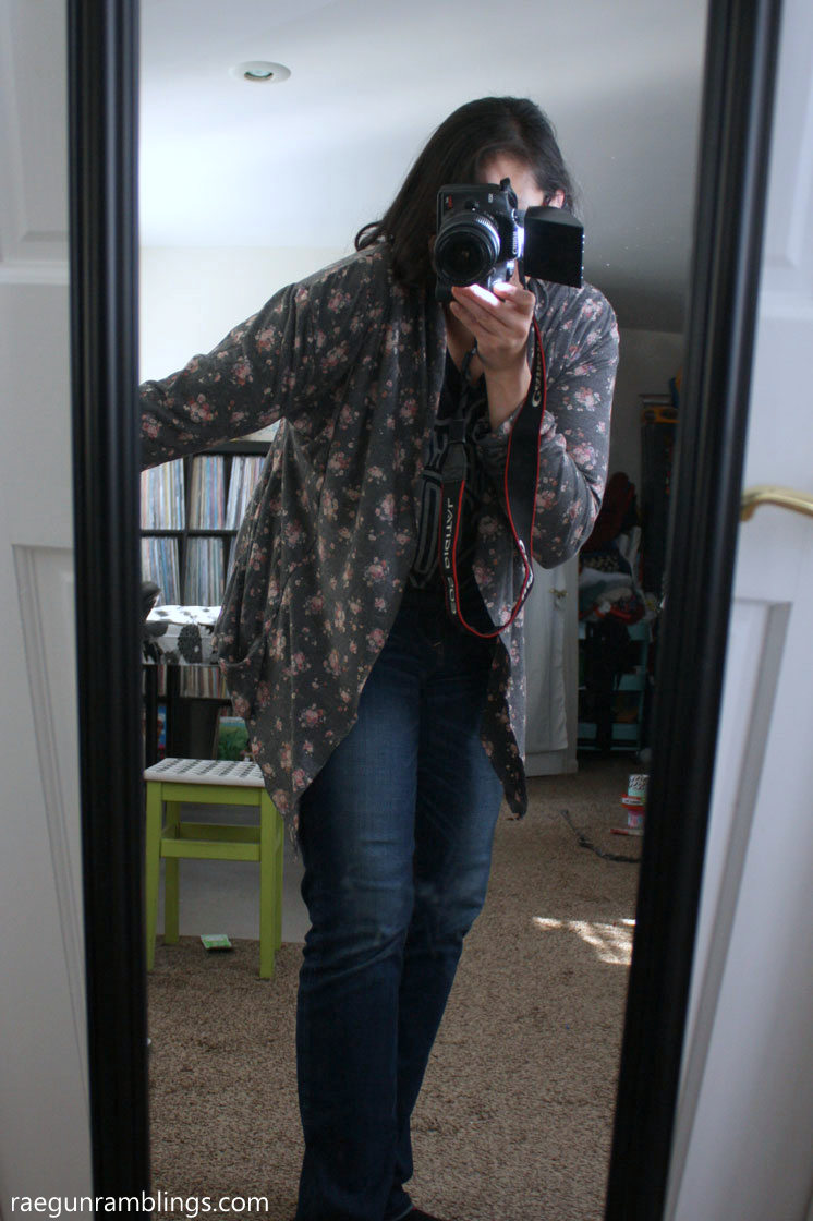 Fast DIY cardigan with pockets