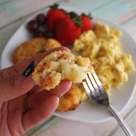 Breakfast potato bacon and cheese croquettes recipe