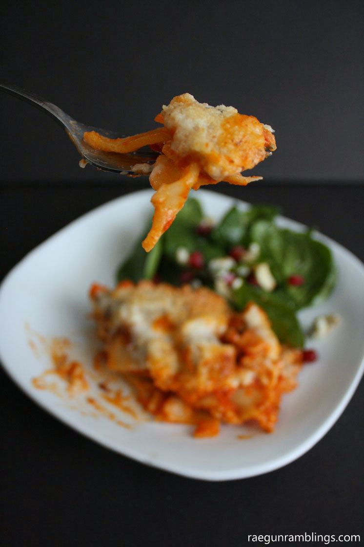 Finally a meat lasagna recipe that the whole family loves. Great recipe and freezes great.