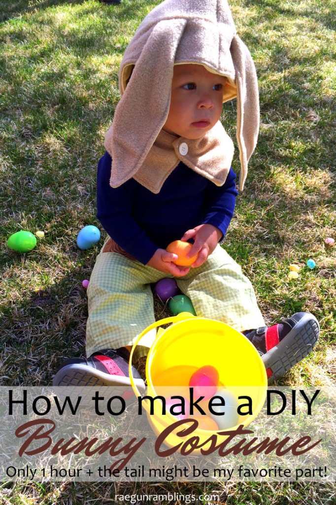 Easy DIY Bunny Costume and Easter Outfits Rae Gun Ramblings
