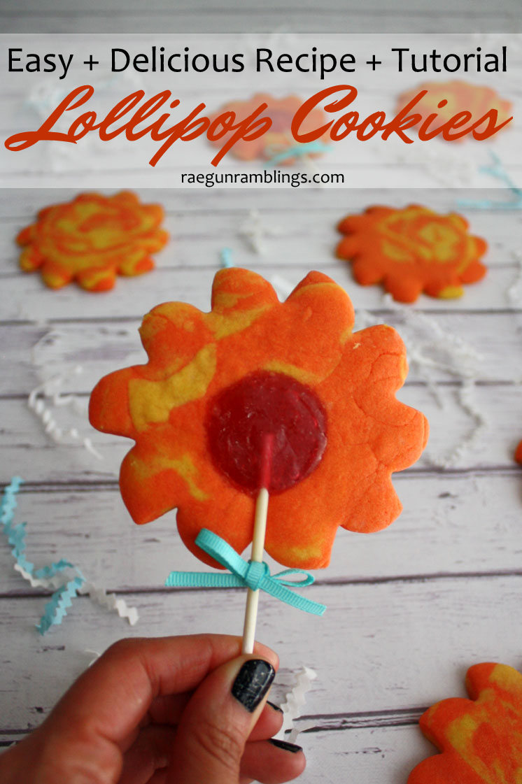 Made these this weekend. So easy and the sugar cookie recipe is DELICIOUS. Easy flower cookie pops