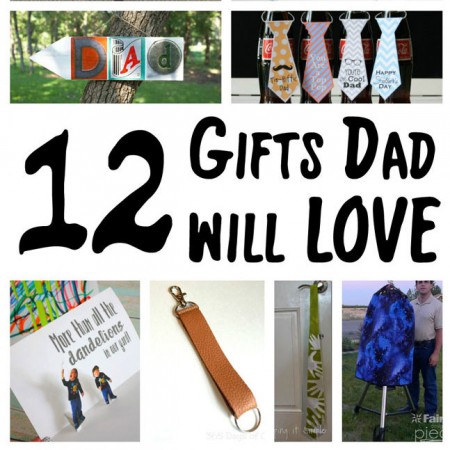 great diy gfits for dad. easy Father's Day gift tutorials