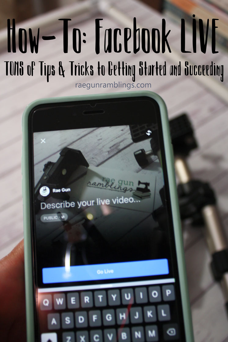 Great post for bloggers. Why and how to use Facebook live. Tons of tricks and tips and step by step instructions.