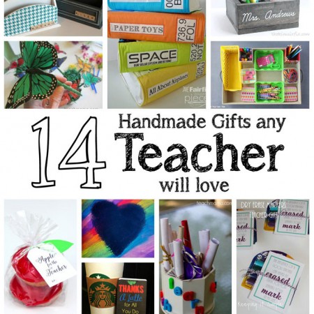 Love these diy teacher gift ideas. Handmade tutorials for gifts any teacher will love