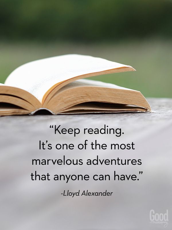 keep reading. it's one of the most marvelous adventures that anyone can have