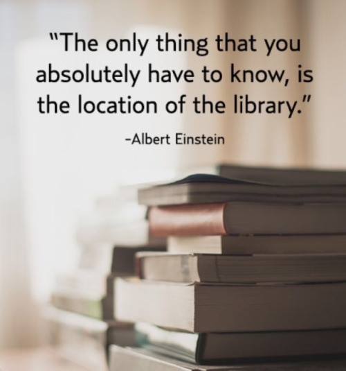 The only thing that you absolutely have to know is the location of the library. And more book memes