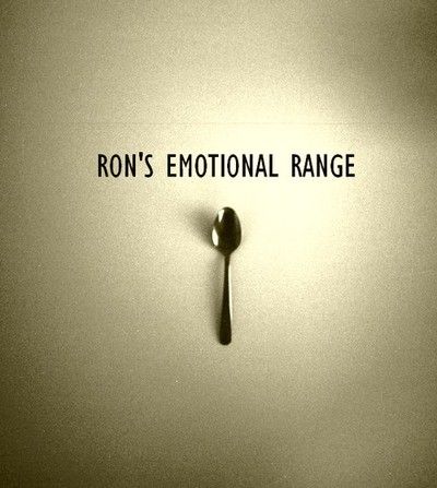 rons emotional range too funny love book and harry potter humor