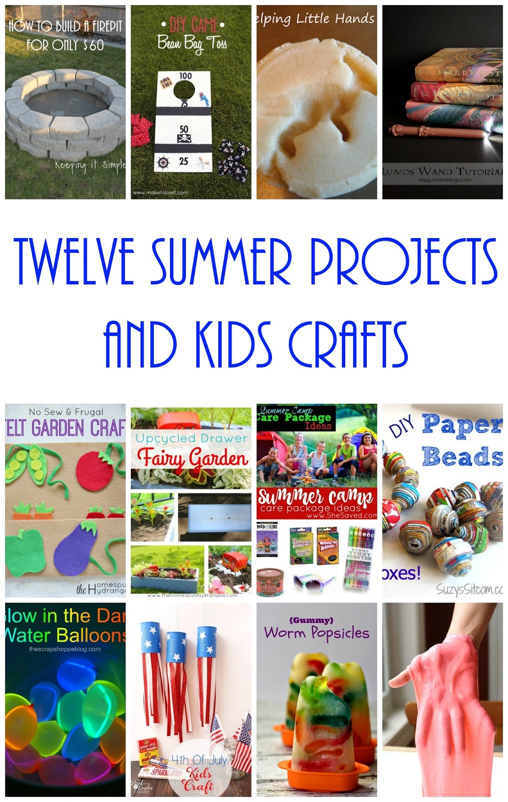 12 crafts and projects to do this summer