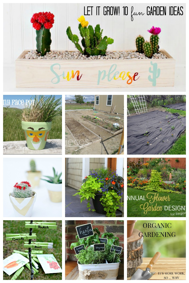 10 Fun Garden Ideas and Block Party - Rae Gun Ramblings 10 Fun Garden Ideas and Block Party - Rae Gun Ramblings