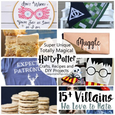 Lots of Craft tutorials, recipes, and DIY projects inspired by Harry Potter