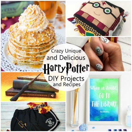 So many awesome unique harry Potter tutorials and projects. Pancakes, baby activity toys, art and even sewing projects