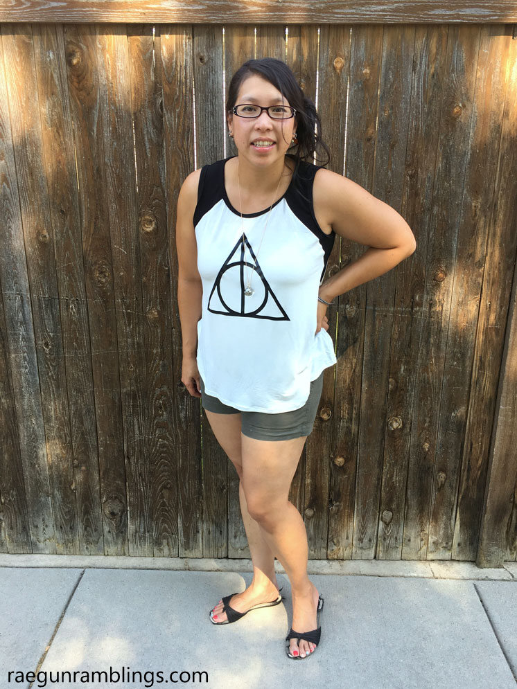 Fabulous diy harry potter tank and sewing pattern review for women