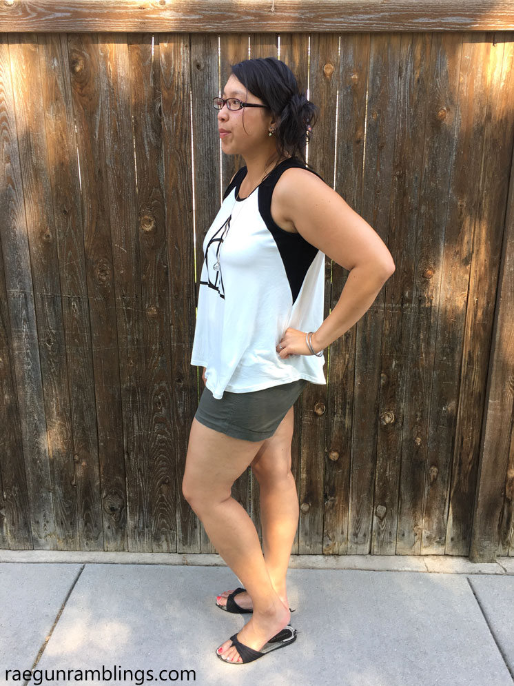 Super cute women's tank pattern. Great fit and fast sew. I will be making many more
