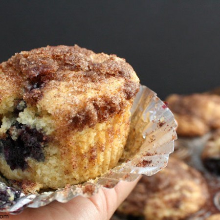 Rich and buttery blueberry muffin recipe. SO good will make again for breakfast or brunch