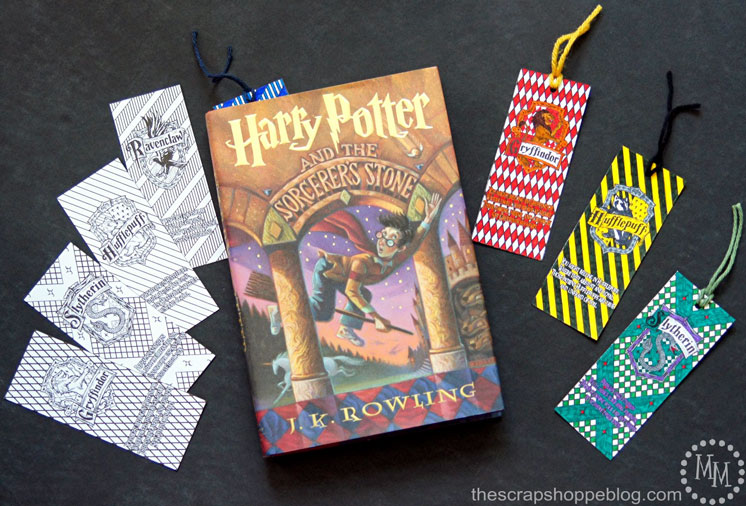 Love These Printable Harry Potter Coloring Bookmarks One For Each