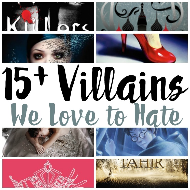 SO many awesome Young Adult lit villains
