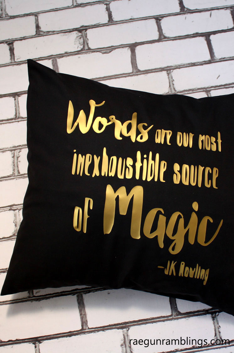 Dumbledore Quote Pillowcase Tutorial Rae Gun Ramblings