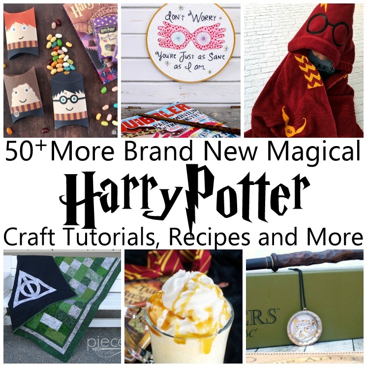 50+ MORE Magical Harry Potter Projects - Rae Gun Ramblings