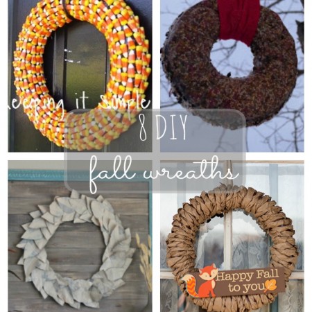 8 DIY Fall Wreaths