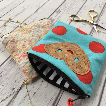 Super easy 15 minute zipper pouch sewing tutorial