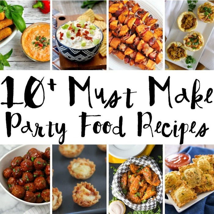 Got a celebration these party recipes are all so good. Meatballs, chips and dips, wings, and more.