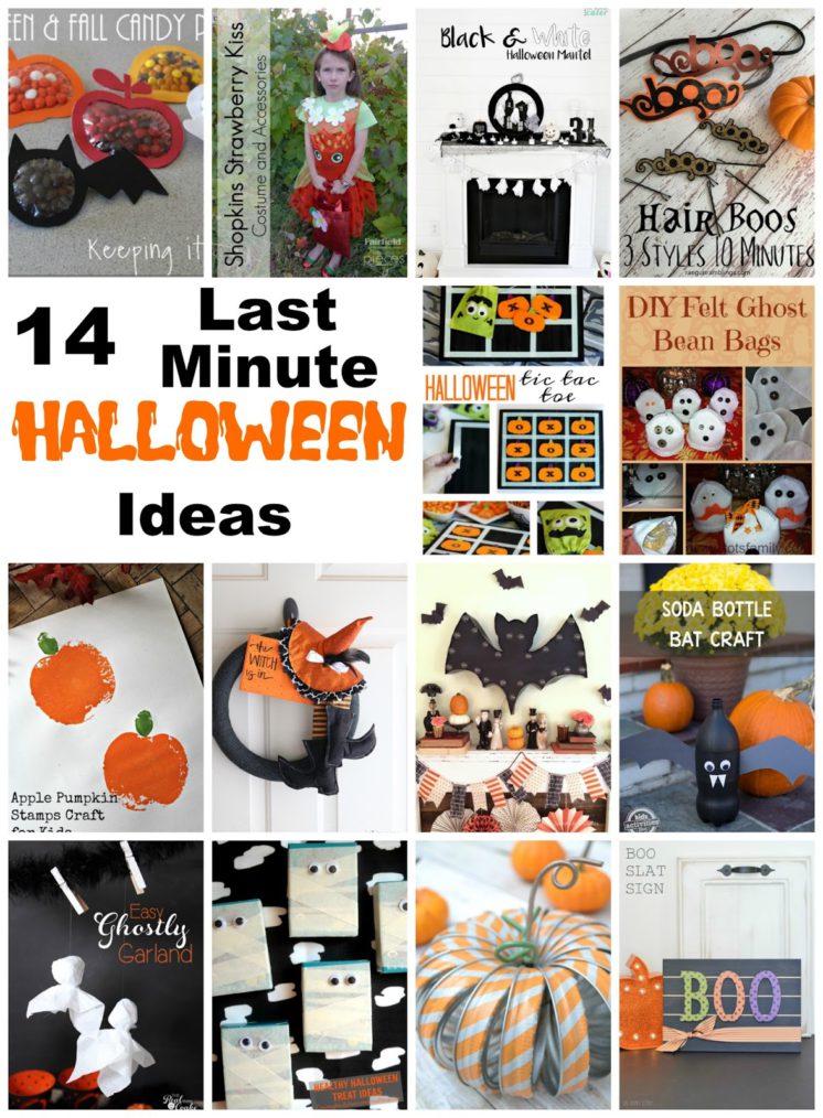 14 last minute halloween
