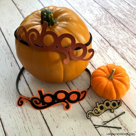 How to make Hair Boos. Adorable diy hair accessories tutorial for Halloween
