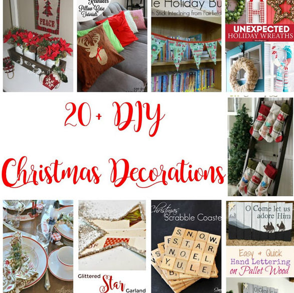 20+ DIY Christmas Decorations and Block Party - Rae Gun Ramblings