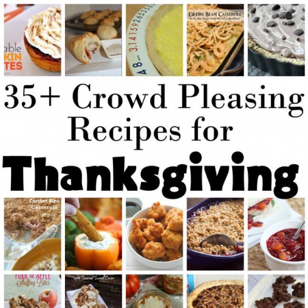 35 Thanksgiving recipes of all sorts. Traditional side dishes and even vegan meals