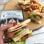 Throw a white Christmas inspired party and serve this yummy club sandwich recipe