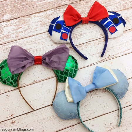 DIY Disney Ears super cute and easy for Disneyland trips