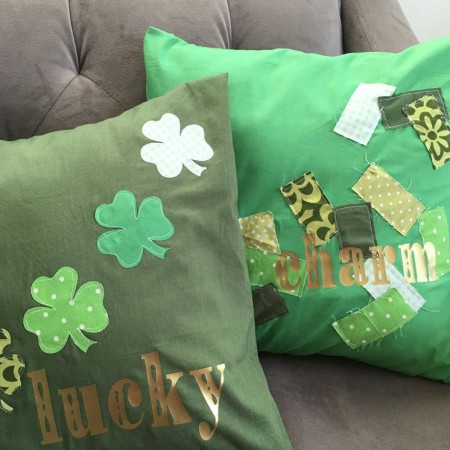 love this sewing tutorial. Easy DIY st. Patrick's day decor