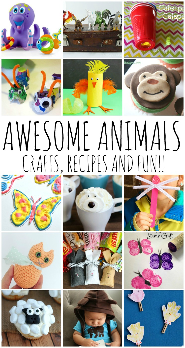 DIY ANIMAL CRAFTS RECIPES KIDS