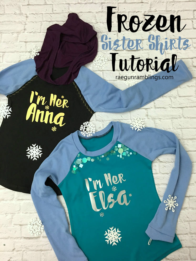anna and elsa sister shirts