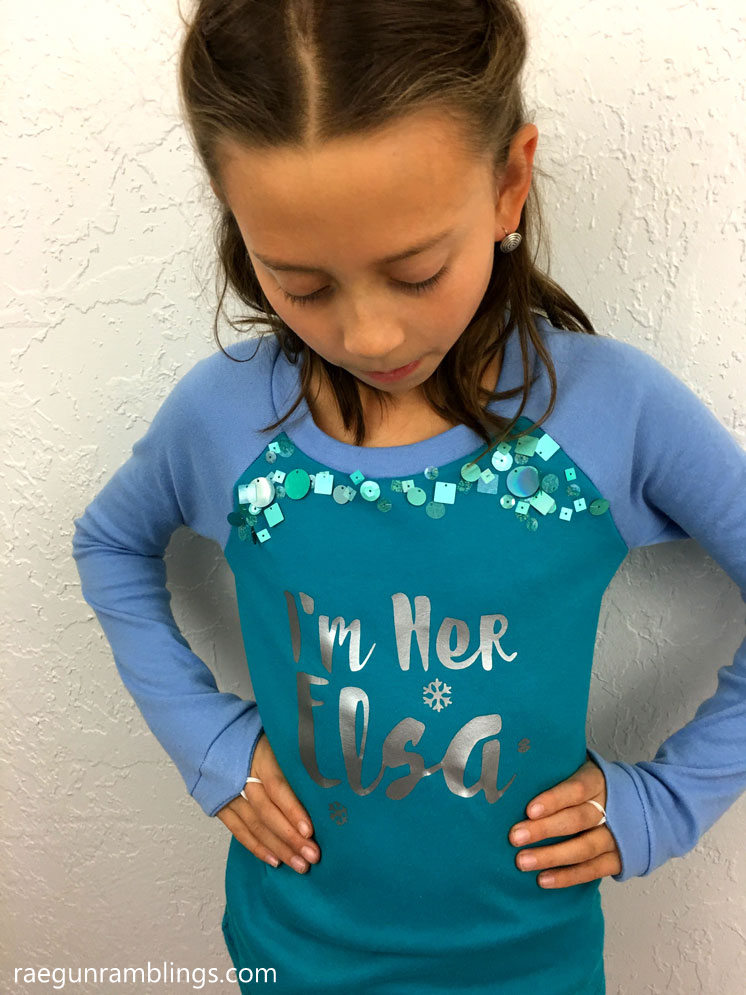 cricut frozen shirt