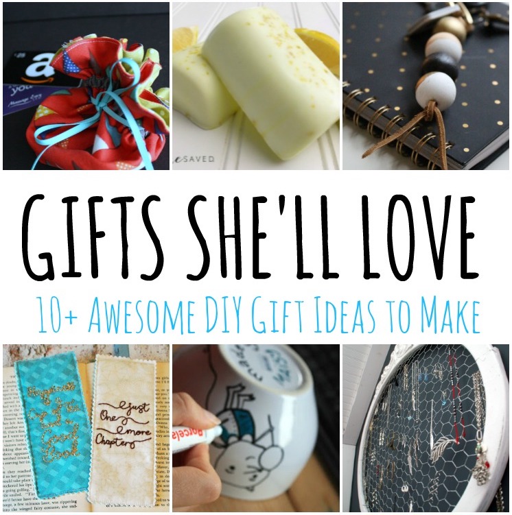 DIY Gift Ideas She Will Love and Block Party Rae Gun Ramblings