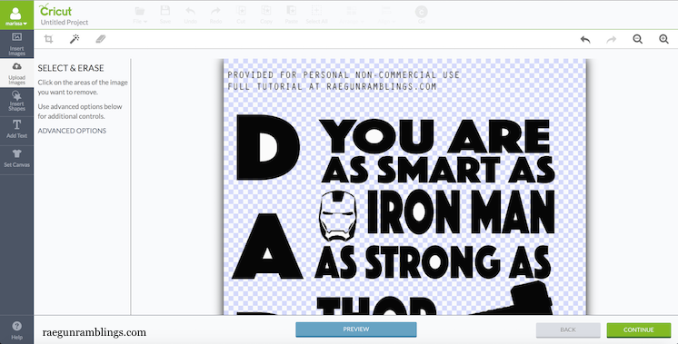 DIY daddy superhero shirt